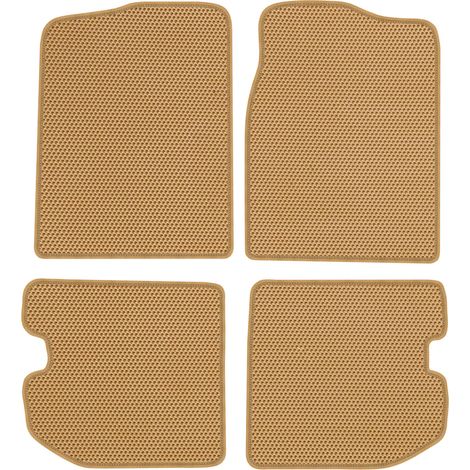Tappetini dedicati per Suzuki Vitara I SUV 3D dal 1990 al 1997 - EVA A NIDO D'APE BEIGE (1/5)