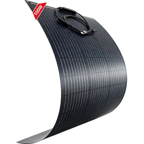 Pannello solare, design flessibile, alta efficienza, 1 pezzo 100 W ETFE (1/2)