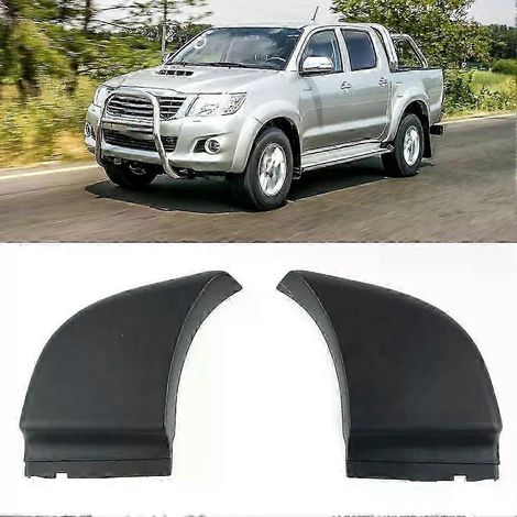 1/2 Stück Eckkappen für hintere Stoßstangenendplatten, passend für Toyota Vigo 2004-2015, Teilenummer 52163-0K010 52164-0K010, Autozubehör - JXLGV (1/5)