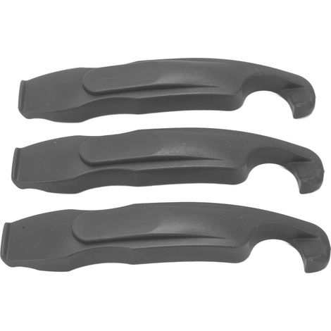 3-teiliges Fahrradreifenheber-Set aus Nylon, Fahrradreifenheber, Radreparaturwerkzeug, titanfarben (1/5)