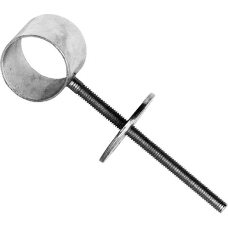 Supporto centrale tondo per armadio tubo 20 mm zincato WL143