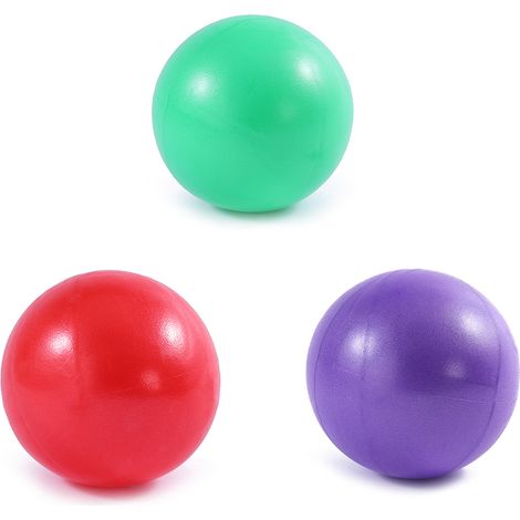 Lot de 3 ballons de yoga pour la stabilisation, haltères, Pilates, yoga, renforcement musculaire et physiothérapie (1/5)