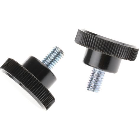 Bouton de serrage RS PRO M6 x 10mm ( Prix pour Paquet de 10 )