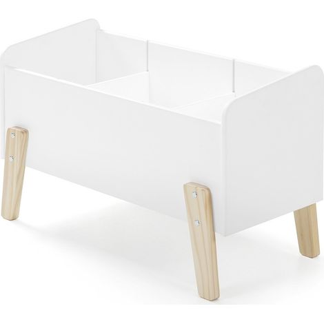 Coffre à jouets Kiddy - blanc (1/2)
