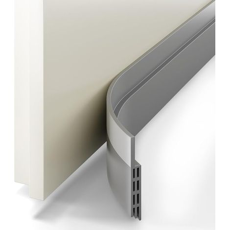 Draught Excluder for Draught Excluders and Draught Excluders Grey – Cold Insulation Door Draught Excluder, Ideal for Noise and Cold Insulation – Draught Excluder for Entrance Doors (1/4)