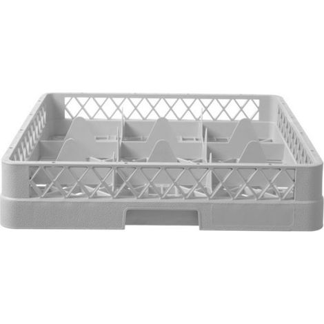 Casier À Verres - 9 Compartiments - 500 X 500 X H104 Mm - Pour Service En Salle Ou Bar - 1 Pièce (1/2)