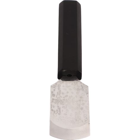 Lederschneidemesser, rostbeständig, ergonomisches Design, halbkreisförmiger Lederspalter für DIY-Lederarbeiten (1/5)