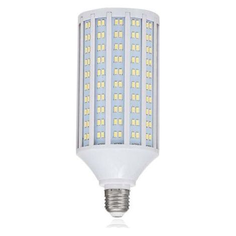 Lampadine LED E40, 50W, luce LED bianca fredda, 6500K, 4400 lm, 85–265V AC, equivalenti a una lampada alogena da 400W