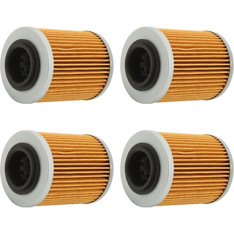 TONYSA 4 pièces filtre à huile 420256188 KN152 HF152 remplacement du filtre à huile pour CAN AM 330 400 450 500 2003-2017 (1/4)
