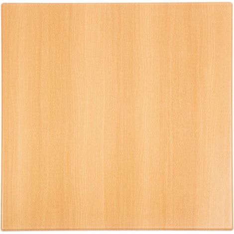 Plateau de table carré Hêtre 600 mm - Bolero (1/4)