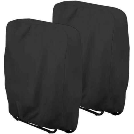 [JAMAIS UTILISÉ]Housse chaise pliante extérieur, 210D oxford anti-poussière, pluie et soleil (1/4)