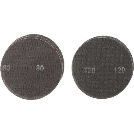 KWB Jeu de 5 abrasifs pour ponceuse murale 225 mm, P80 et P120 (1/3)