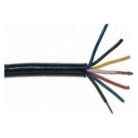 Câble électrique 13 conducteurs 9x1,5 mm² + 4x2,5 mm² – Vendu au mètre – Alimentation fiable pour remorque
