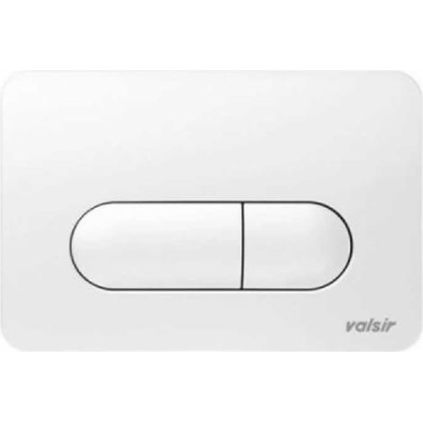 Valsir P2 Placca di Comando Meccanica Bianco VS0872801 (1/4)