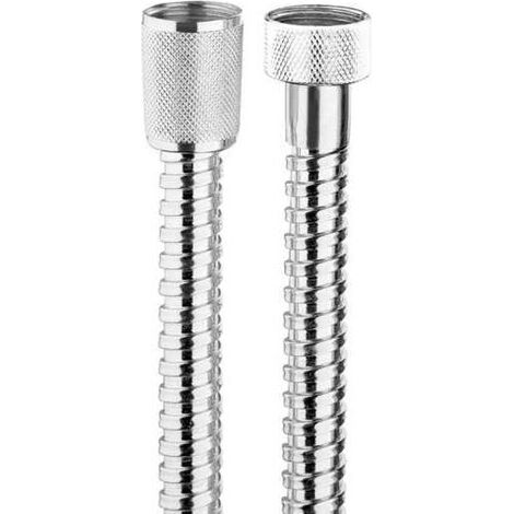 BOSSINI - FLESSIBILE DOCCIA IN OTTONE STANDARD 1/2" X 1/2" FF CONICO CM. 150 CROMO A00035