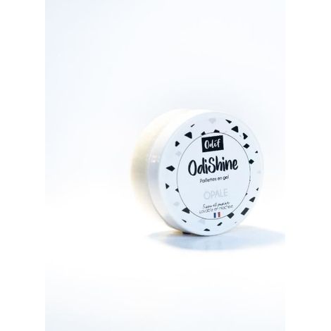 Gel paillettes - ODIF - Odishine - Blanc - Opale - Adulte (1/2)