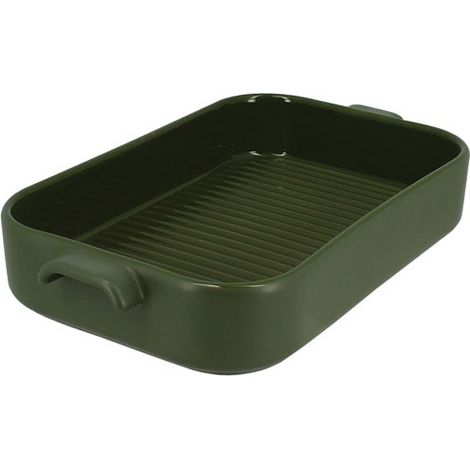 Bandeja para horno con rejilla rectangular de 26,5 x 15 cm, verde - Octave - Menastyl