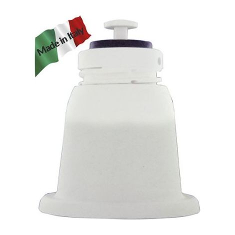 KIT 4 SUPPORTO PAVIMENTO 100 REGOLABILE BIANCO vecamco antivibranti per installazione condizionatore climatizzatore