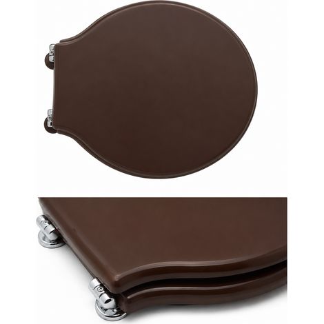 SEDILE WC PER SBORDONI VASO PALLADIO FORMA 2- Noce Scuro- CW- pezzi 1