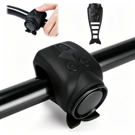 Elektrische Fahrradklingel – 120 Dezibel – Wasserdichte Klingel (1/5)