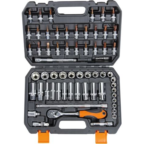 jeu de clés à douille Valex "Superlock" 62 pièces