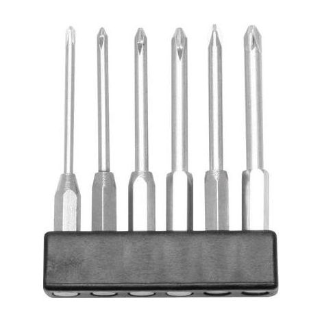 Donau Elektronik MBS71 Kit inserti 6 parti Croce Phillips, Croce Pozidriv