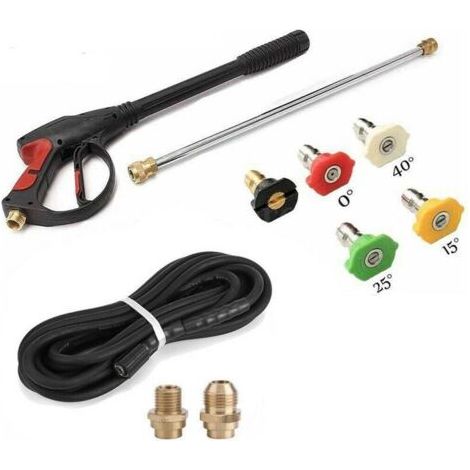 Kit de tuyau de nettoyage pour nettoyeur haute pression 4000 psi (1/5)