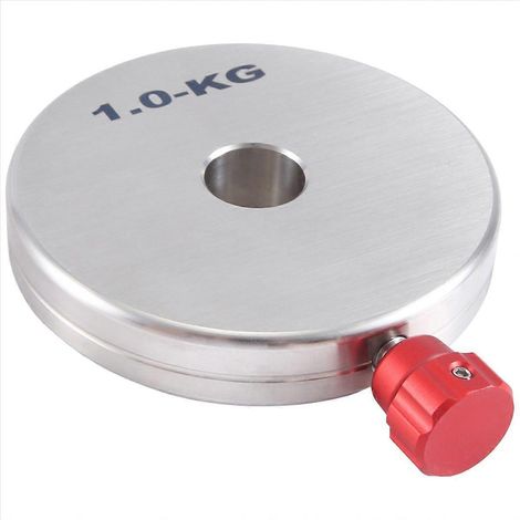 Poids contrepoids 1kg inox acier inoxydable marteau lourd trou intérieur 20,5mm pour équilibrage machine (1/5)