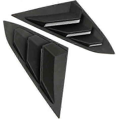 Garniture de volets de lunette arrière noir mat pour Honda Civic 2016-2019 (1/4)