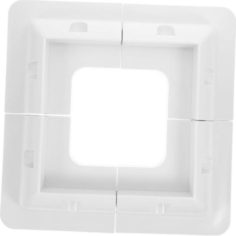 Supports en plastique robustes pour panneaux solaires de camping-car (ensemble de 4 pièces) – Base de montage plate, aucun perçage requis, installation facile. (1/5)