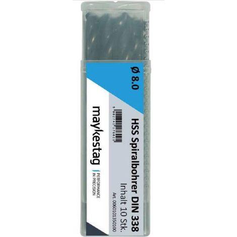 Broca helicoidal Alpen 0060100295100 HSS 2,95 mm 10 piezas