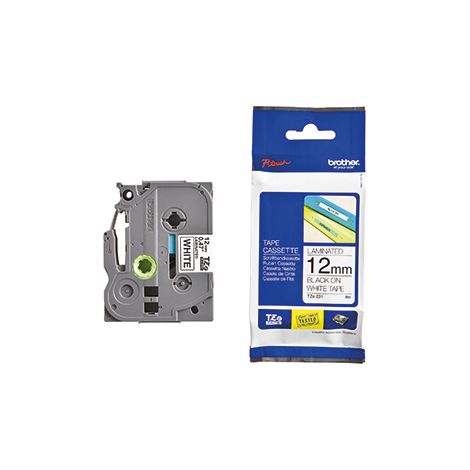 P-touch Schriftbandkassette TZE231M5 8mx12mm sw auf ws 5 St./Pa (1/2)