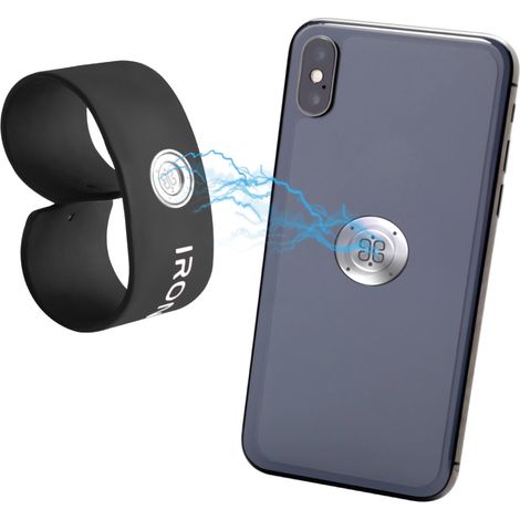 SBS TEIRONSLAPK soporte Soporte activo para teléfono móvil Teléfono móvil/smartphone Negro
