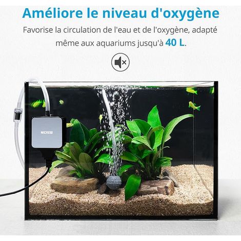 Aquarium Bubbler, 40 L (1/4)