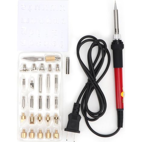 Fer à souder électrique réglable avec 27 embouts et prise US 110V - Outil de peinture (1/5)