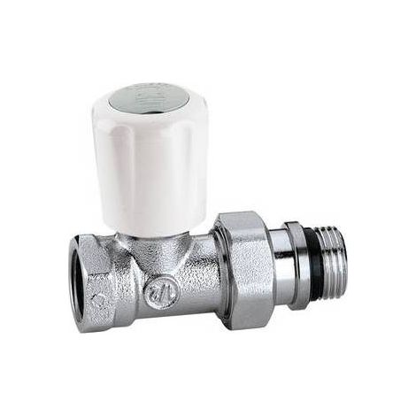 VANNES THERMOSTATIQUE DROITE POUR TUYAU EN FER Taille : 3/8"