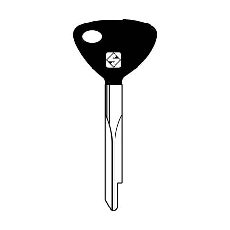 Chiave a Croce Fiam XF2P Silca Ottone Nichelato 5 Pezzi