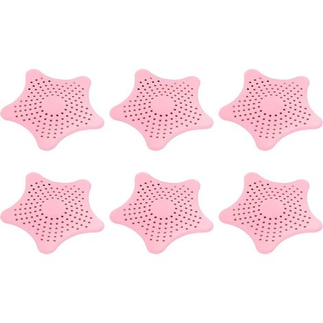 Grille de caniveau en forme d'étoile de mer, récupérateur de cheveux, couvercle de caniveau (1/5)