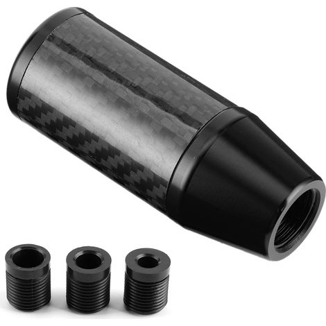 Universeller Schalthebel aus Kohlefaser, Schaltgriff für Schaltgetriebe, Kohlefaser-Optik. (1/5)