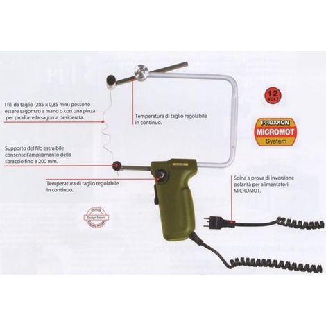 TAGLIA POLISTIROLO PROXXON 27082- PROXXON GMBH- 1,0 pz