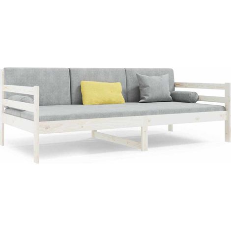 Maison Exclusive - Sofá cama sin colchón madera maciza de pino bl (1/5)