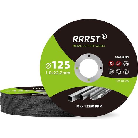 Cutting Disc 125 Metal 1 mm Extra Thin 20 Pieces Flexible Cutting Disc for Angle Grinder, For Metal, Stainless Steel, Steel, Iron, Aluminum, Sheet Metal, Steel Tube (1/5)