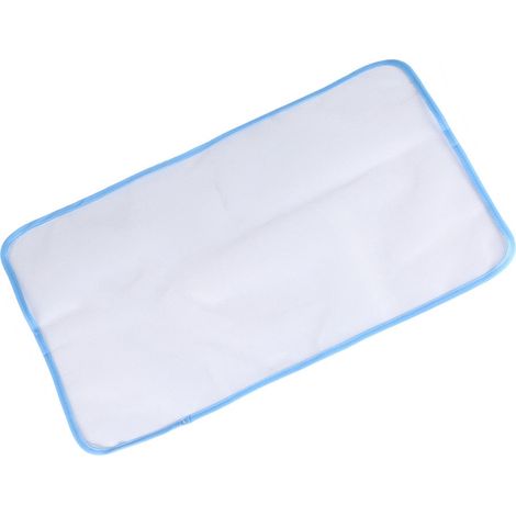 Funda antideslizante y termoaislante para tabla de planchar – Tejido de malla blanco – Dimensiones: 35 x 50 cm (1/5)