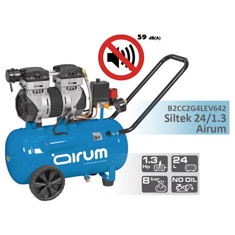 COMPRESOR DE PISTON SILTEK 24/1.3 AIRUM - AIRUM LOGISTIC