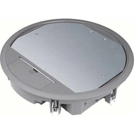 Boîte de sol ronde 20 modules diam 294mm encastrement diam 275mm noire (VR10057011)