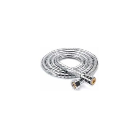 Tuyau de Douche 2m,Universel Flexible douche Extensible Pommeau douche Tuyau en Acier Inoxydable Anti-Explosion,Anti-Torsion et Anti-Corrosion,Chiffrement à double Boucle (1/5)