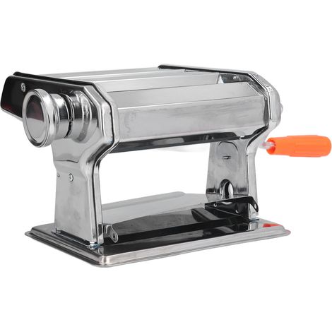 Machine à pâtes professionnelle, réglage des paramètres, lame amovible, mini machine à pâtes manuelle pour la fabrication de pâtes à domicile (150 g). (1/5)