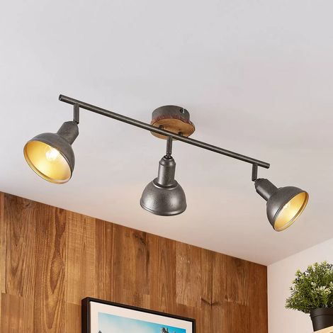 [NEUWERTIG] Deckenlampe Deckenstrahler Spot Lampe Deckenleuchte 3 Flammig Lindby Nesrin