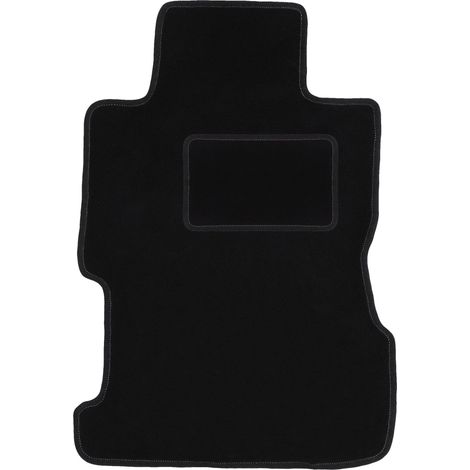 Alfombrilla de conductor negra para Honda Civic VII sedán (2001-2005)