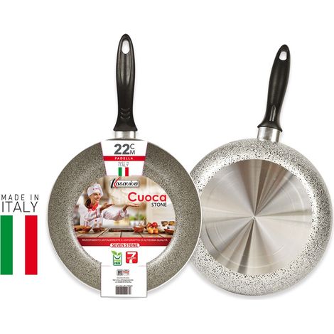 CUOCA STONE PADELLA ANTIADERENTE PFOA FREE DA 22 CM (1/2)